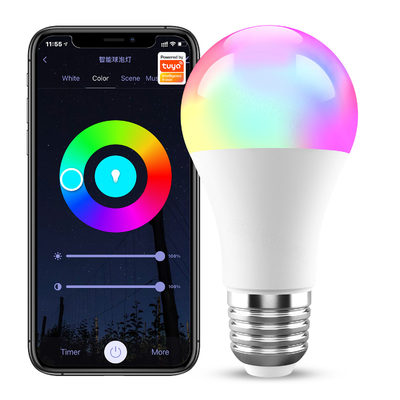 قیمت خوب لامپ تویا 10W E27 WiFi لامپ LED 1000LM RGB لامپ اپلیکیشن کار با الکسا گوگل خانه Dimmable تایمر 110v 220v آنلاین