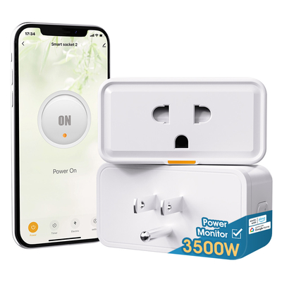 قیمت خوب تویا سوکت زمانبندی مانیتور قدرت زندگی هوشمند الکسا گوگل خانه WIFI Smart Plug 16A سوکت خانه هوشمند آنلاین