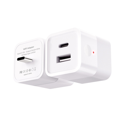 قیمت خوب Tuya Smart WIFI Mini Portable Power Adapter Switch 5V Micro USB Type-C شارژر پلاگین بی سیم APP زمان بندی صدا با الکسا برای نوار های روشن کار می کند آنلاین
