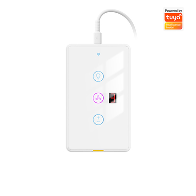 قیمت خوب سوئیچ چراغ فن وای فای تویا نوع C با تایمر و کنترل صوتی، سازگار با الکسا و Google Home برای اتوماسیون خانه هوشمند آنلاین