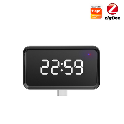 قیمت خوب Tuya ZigBee Gateway با نمایش زمان، هاب هوشمند چند حالت برای بلووتوش میش، الکسا، گوگل هوم و اتصال پل بی سیم آنلاین